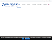 Tablet Screenshot of nautigest.it